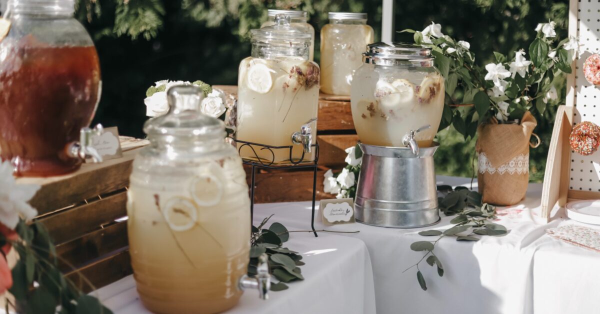 Fun NonAlcoholic Drinks to Serve at Your Wedding Bridal Show